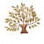 Small Leaf Tree Wall Art - top_view
