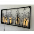 Tree Frame Metal Wall Art - right_view
