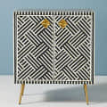 Bone Inlay Optical Console Cabinet - photo