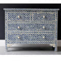 Bone Inlay Chests of 4 Drawer - front_view