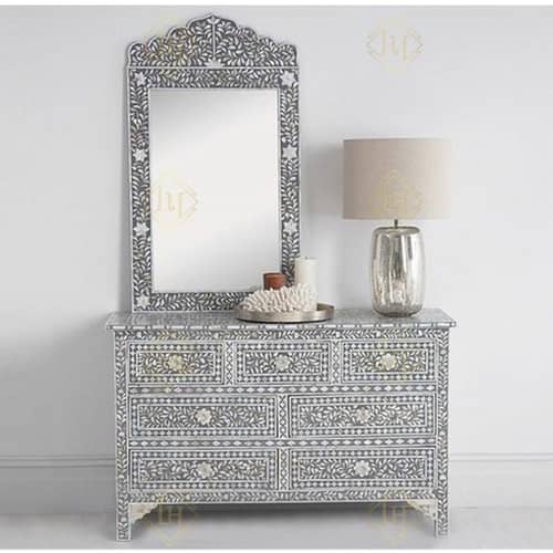 Bone Inlay Dressing Table