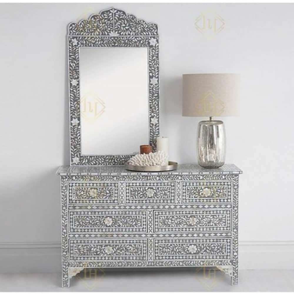 Bone Inlay Dressing Table - photo