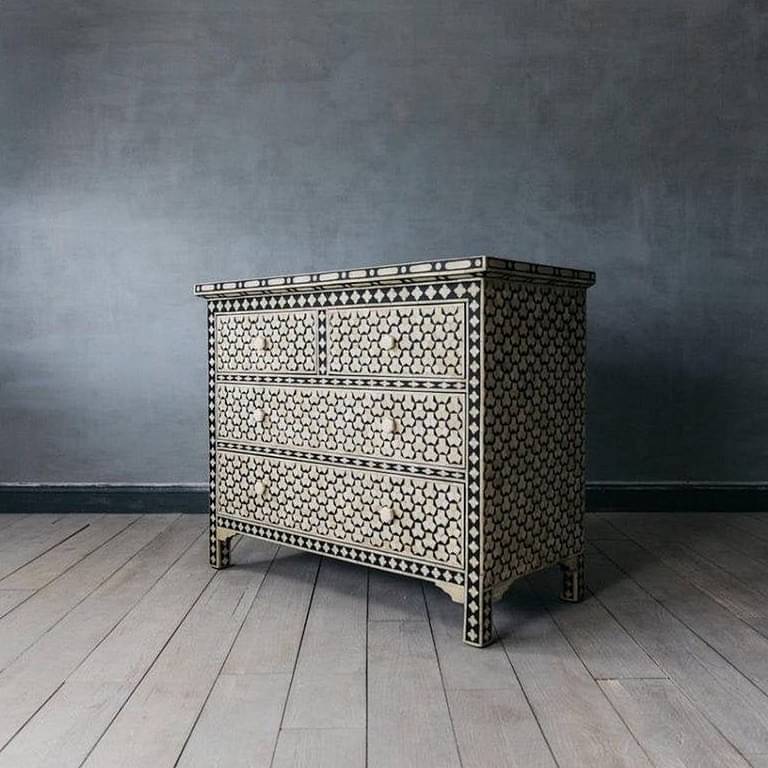 Bone Inlay Sideborad