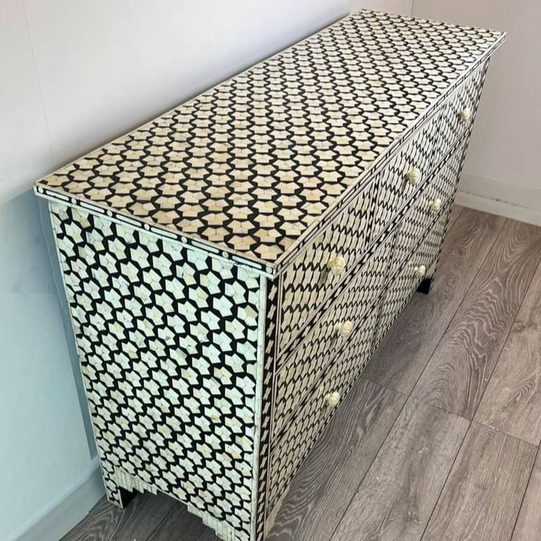 Bone Inlay Sideborad