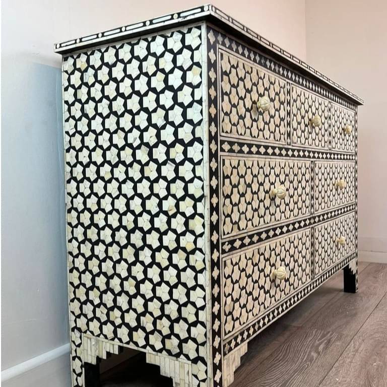 Bone Inlay Sideborad