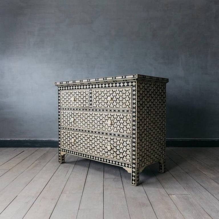 Bone Inlay Sideborad