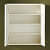 Optical Inlay Wall Bath Cabinet - front_view
