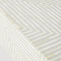 Bone Inlay Stripe Design Center Table Grey - rear_view