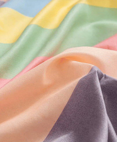 Striped Pattern Bedsheet - front_view