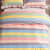 Striped Pattern Bedsheet - rear_view