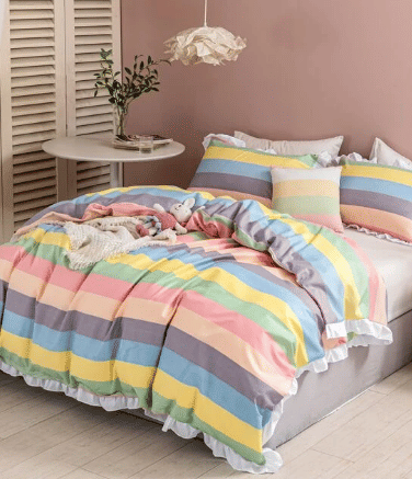 Striped Pattern Bedsheet