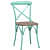Varg Metallic Cafe Chair - rear_view