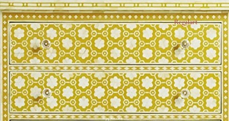 Scroll Vine Inlay Buffet - rear_view