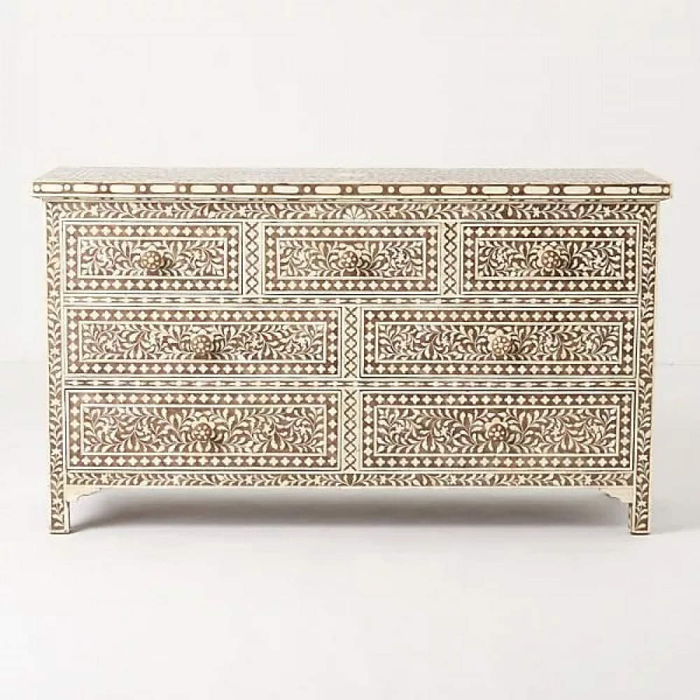 Scroll Vine Inlay Buffet - photo