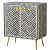 Bone Inlay Optical Console Cabinet - left_view