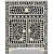 Bone Inlay 2 Drawers Floral Design Bedside Table - front_view