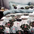 Carnation Queen Size Bedsheet with Pillow Covers & Comforter - front_view