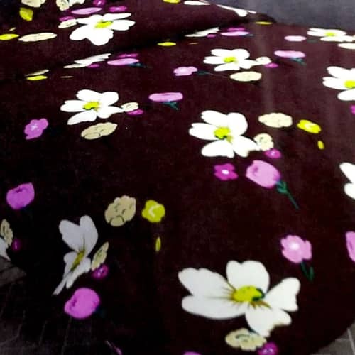 Designer Printed Double Bed Full Comforter Set (Set of 4)