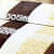 Brown & Cream Printed Comforter Set of 4 (1 Double Bedsheet With 2 Pillow Covers And 1 Comforter) - rear_view
