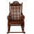 Wooden Rolling Rocking Chair - front_view