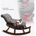 Tiffany Rose Wood Rocking Lounge Chair - left_view