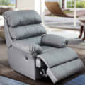 Recliner Sofa With Grey Color - front_view