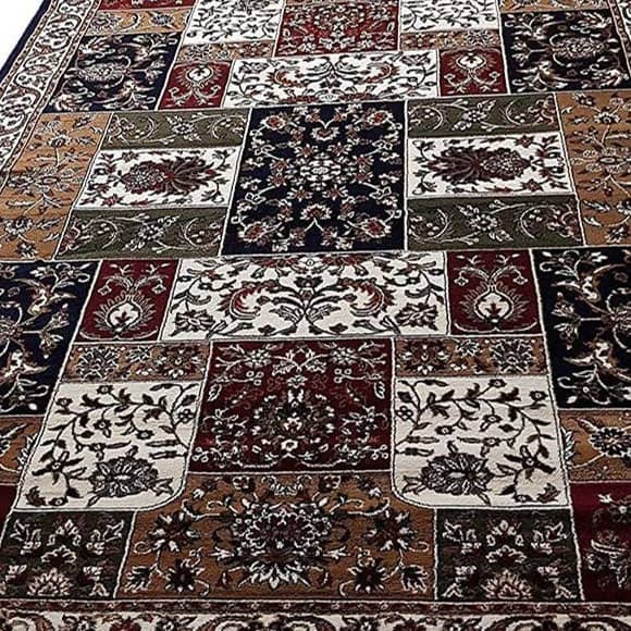 Multicolor Wool Carpet