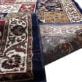 Multicolor Wool Carpet - bottom_view