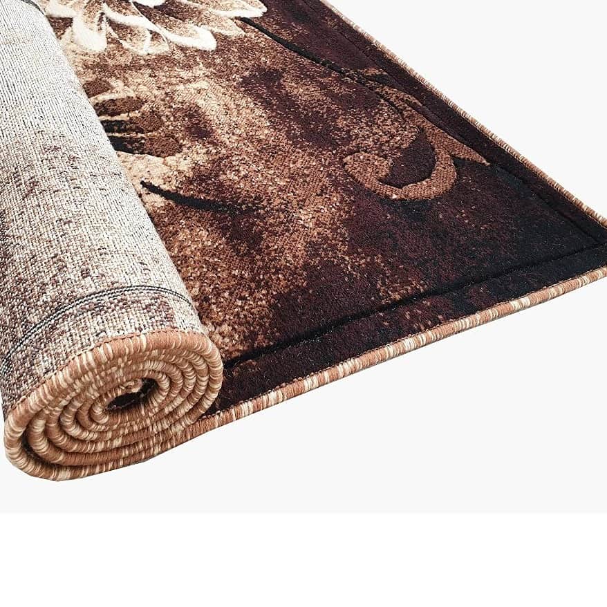 Persian Design Floral Carpet - bottom_view