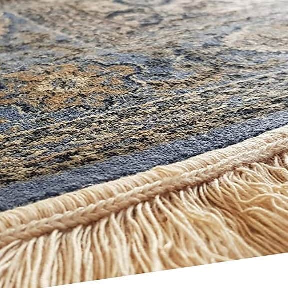 Kashmiri Silk Persian Design Carpet - right_view