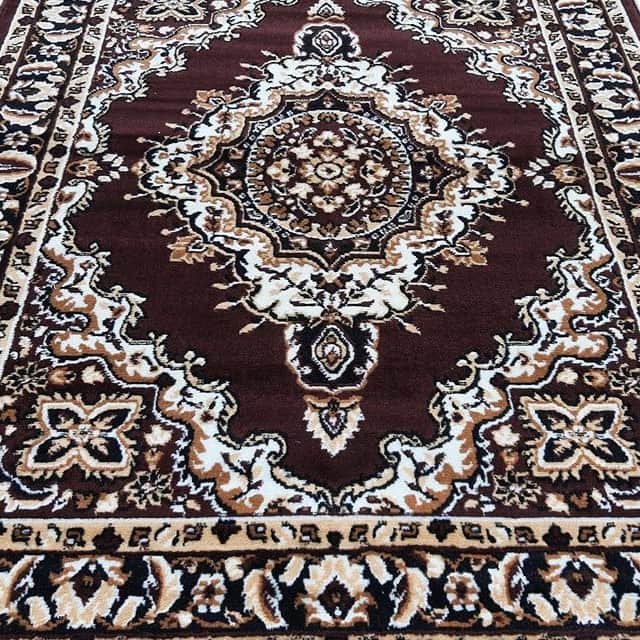 Acrylic Persian Design Carpet - left_view
