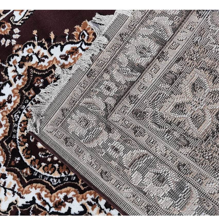 Acrylic Persian Design Carpet - bottom_view
