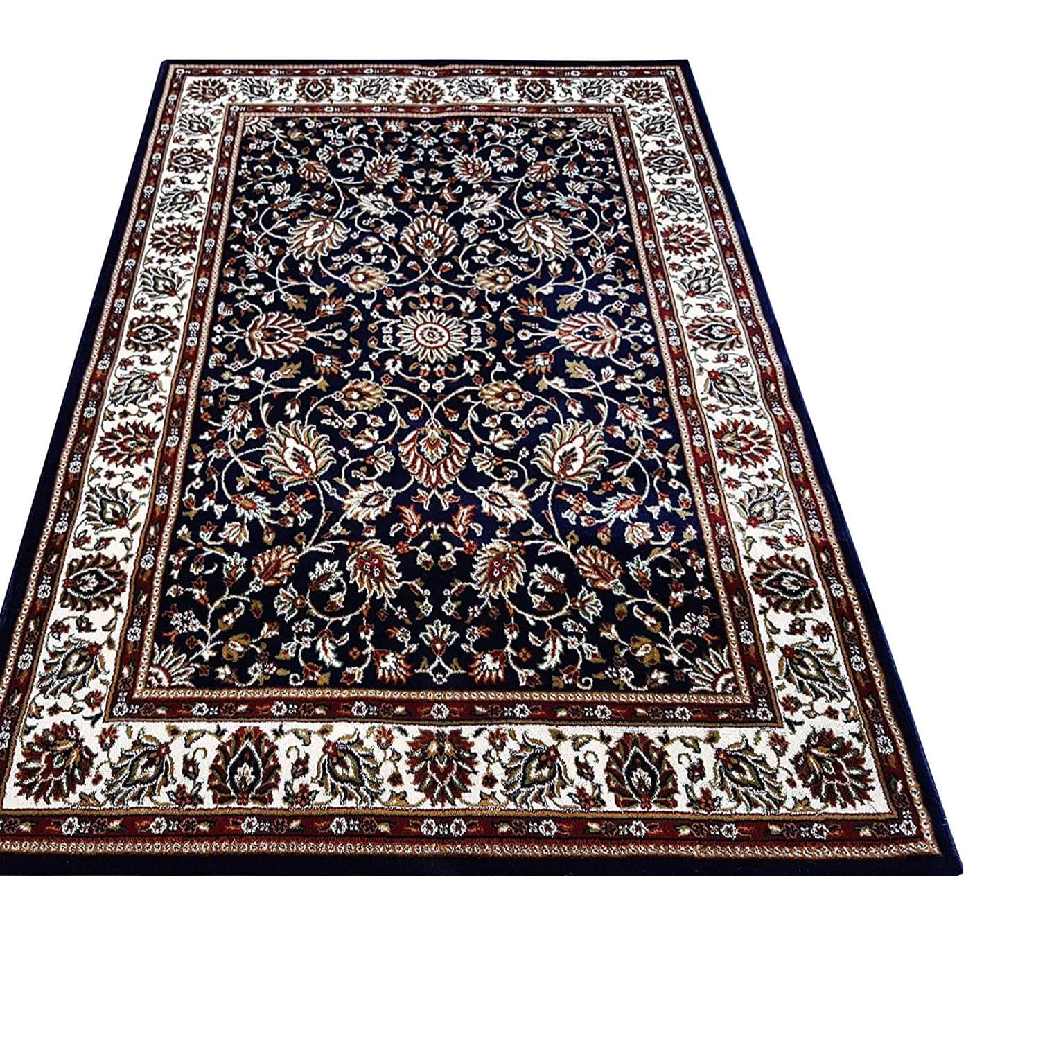 Traditional Persian Design Carpet Living Room - bottom_view