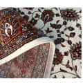 Royal Look Kashmiri Silk Carpet - rear_view