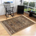 Kashmiri Silk Carpet Persian Design For Living Room - photo
