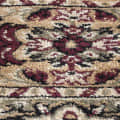 Kashmiri Silk Carpet Persian Design For Living Room - rear_view