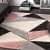 Handwoven Multi Shag Geometric Carpet - left_view