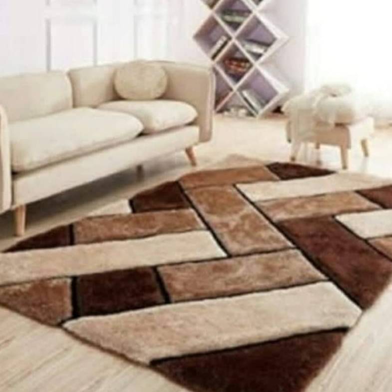 Handwoven Shaggy Carpet For Living Room