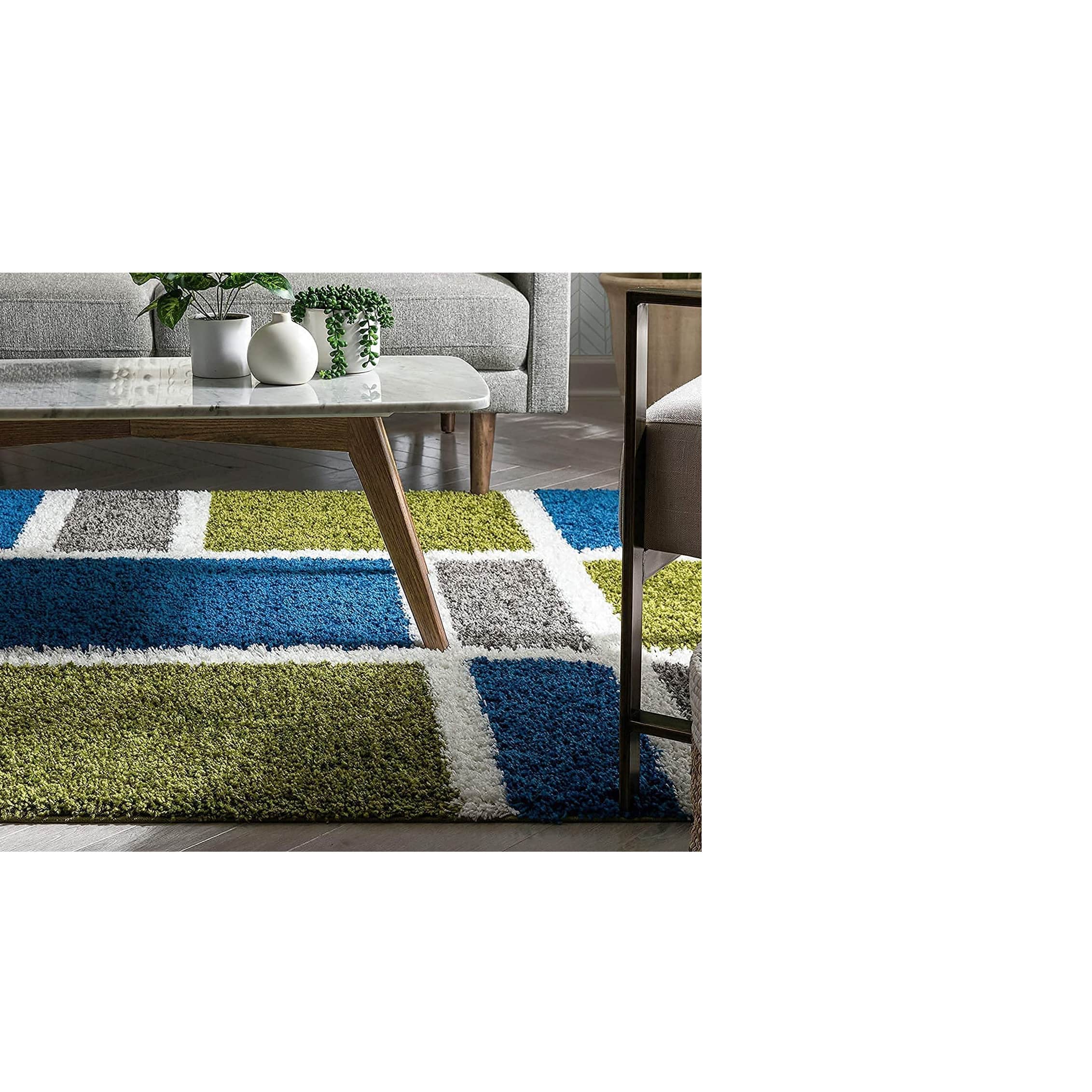 Multi Abstract Carpet - front_view