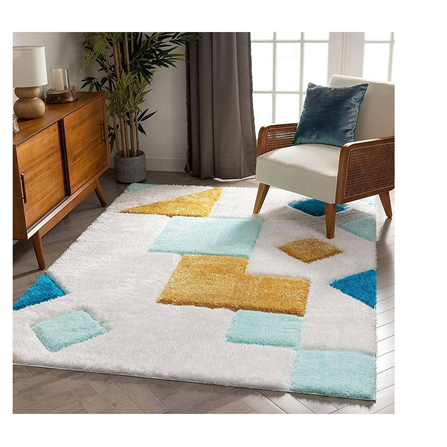 Handwoven Shaggy Carpet
