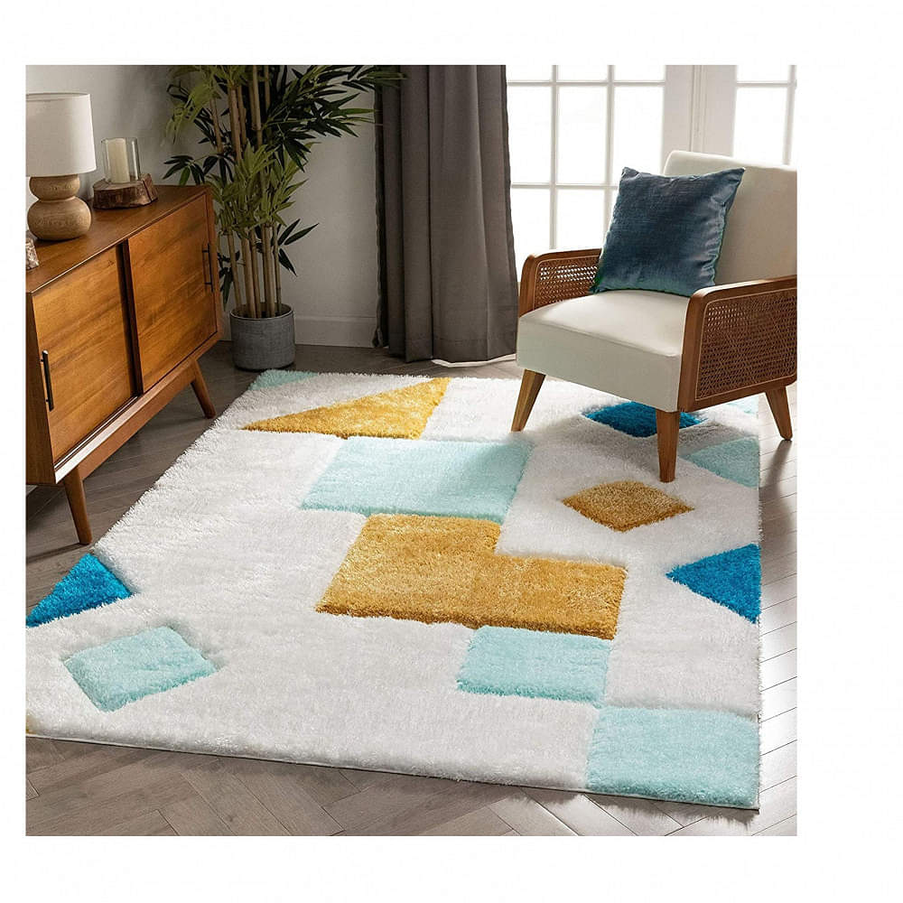 Handwoven Shaggy Carpet - photo