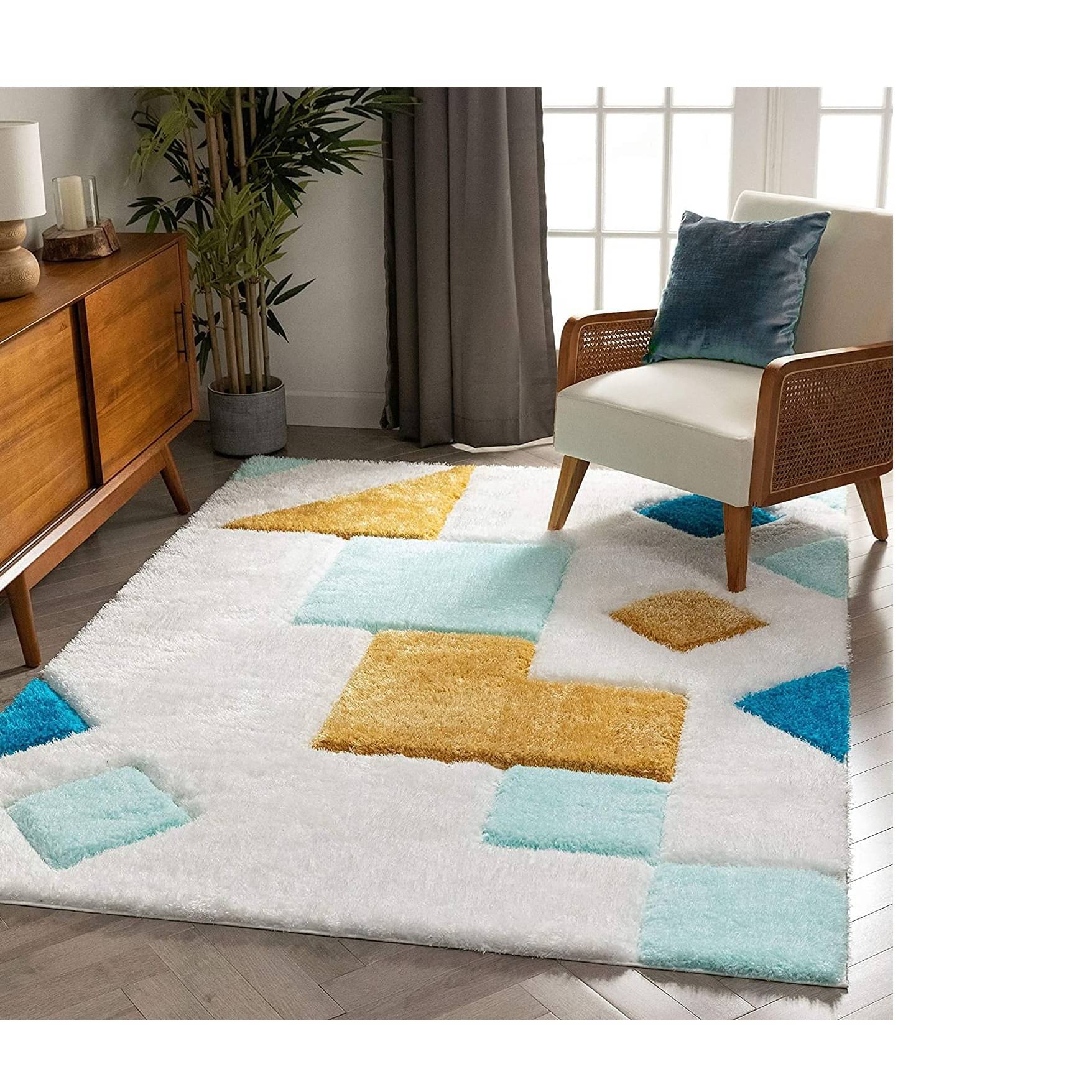 Handwoven Shaggy Carpet