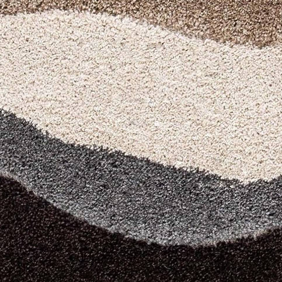 Luxurious Geometric Plush Shaggy Carpet