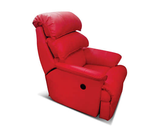 Troy Recliner in Red Color - top_view