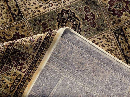 Kashmiri Silk Carpet Persian Design