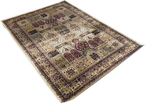 Kashmiri Silk Carpet Persian Design
