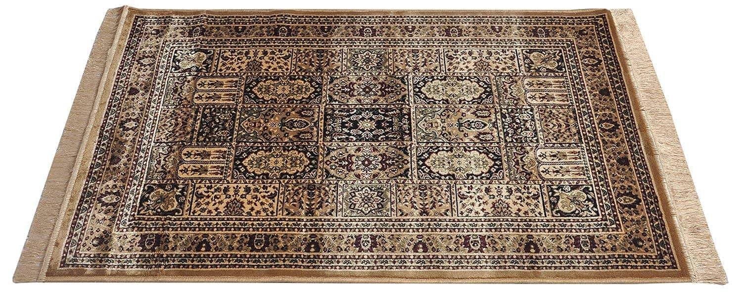 Kashmiri Silk Carpet Persian Design For Living Room