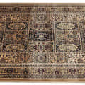 Kashmiri Silk Carpet Persian Design For Living Room - left_view