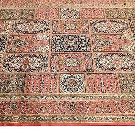 Kashmiri Silk Carpet - front_view