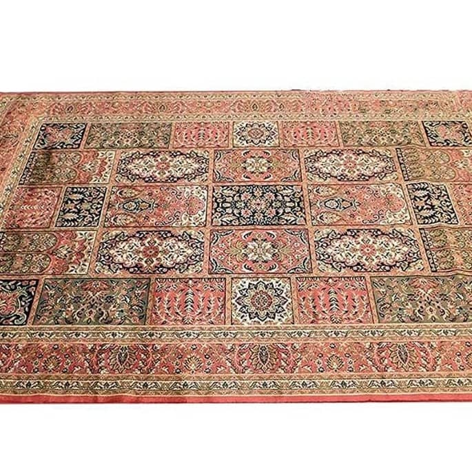 Kashmiri Silk Carpet